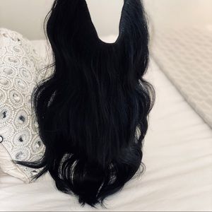 Halo Layered Hair Extensions - 18’’ Black
